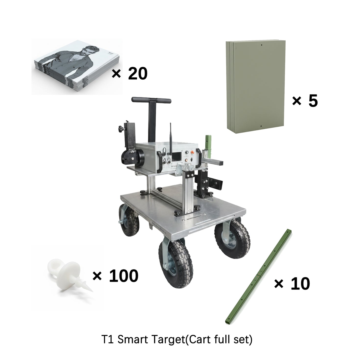 T1 smart target (Cart full set)