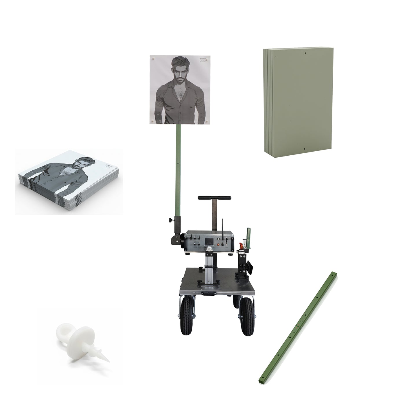 T2 smart target (Cart full set)